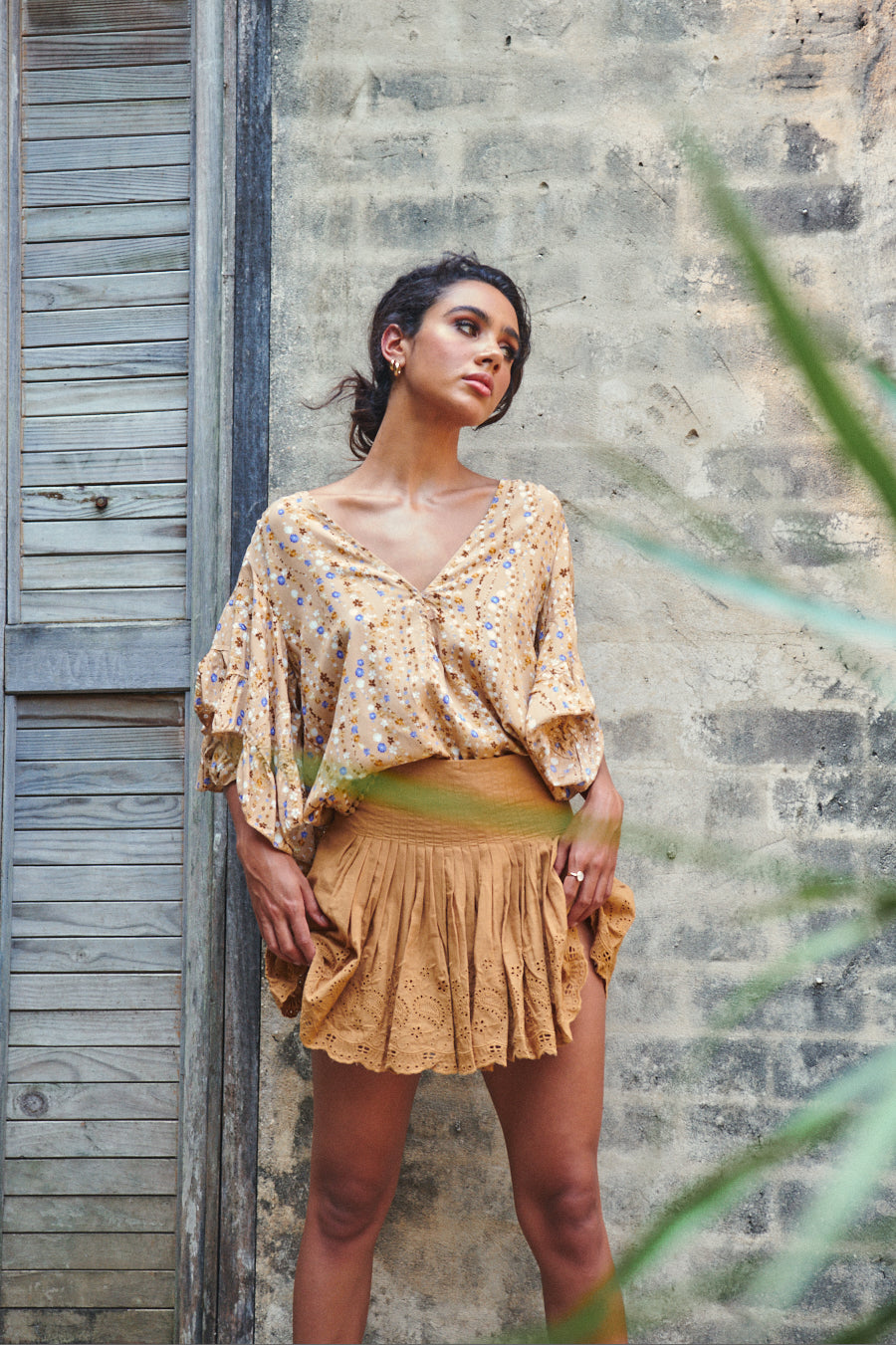 Jasiri Print Revie Top
