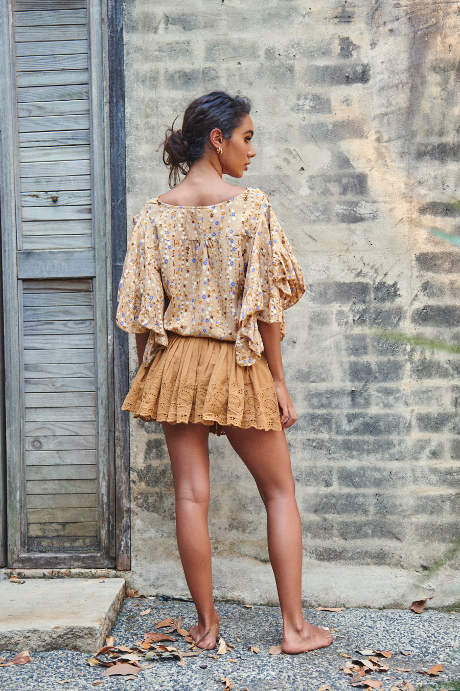 Jasiri Print Revie Top