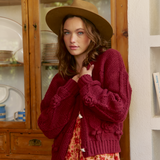 Cozy Knit - Maroon