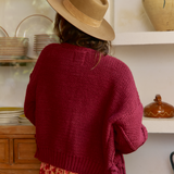 Cozy Knit - Maroon