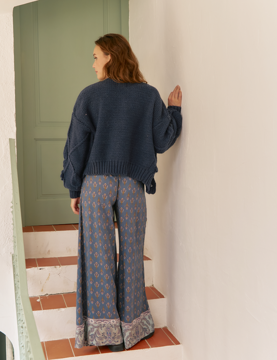 Cozy Knit - Navy