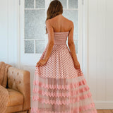 Pink Sunset Leora Salsa Maxi