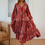Ziggy Print Teresa Maxi Dress