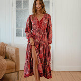 Ziggy Print Teresa Maxi Dress