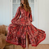 Ziggy Print Teresa Maxi Dress