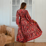 Ziggy Print Teresa Maxi Dress