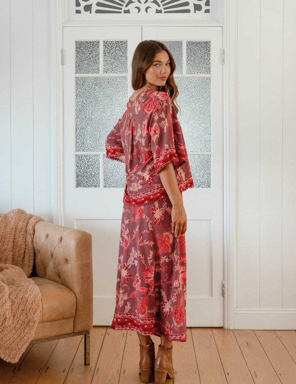 Ziggy Print Gabriella Top