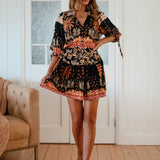 Jardin Print Marice Mini Dress