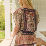 Fleetwood Dawn Cap sleeve Tunic blouse