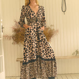 Untamed Print Sabrina Maxi