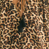 Untamed Print Rue Top