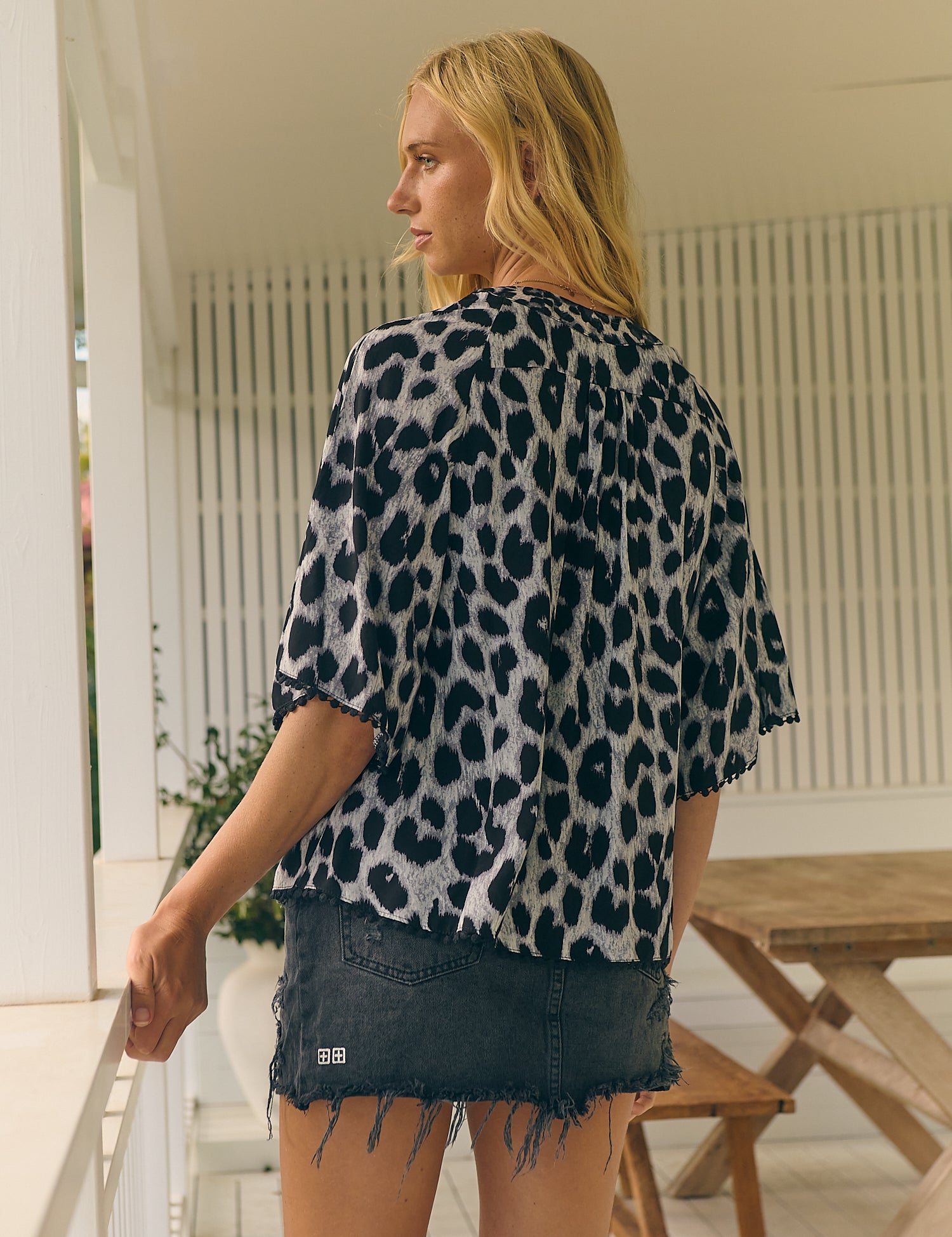 Lone Star Print Gabriella Top