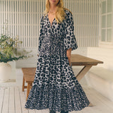 Lone Star Print Teresa Maxi Dress