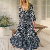 Lone Star Print Teresa Maxi Dress