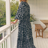 Lone Star Print Teresa Maxi Dress