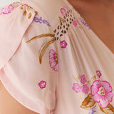 Blushing Fields Print Carmen Maxi
