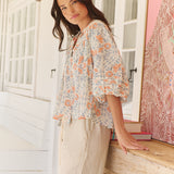 Soft petal Carla blouse