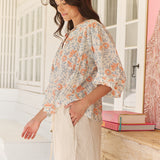 Soft petal Carla blouse