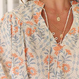Soft petal Carla blouse