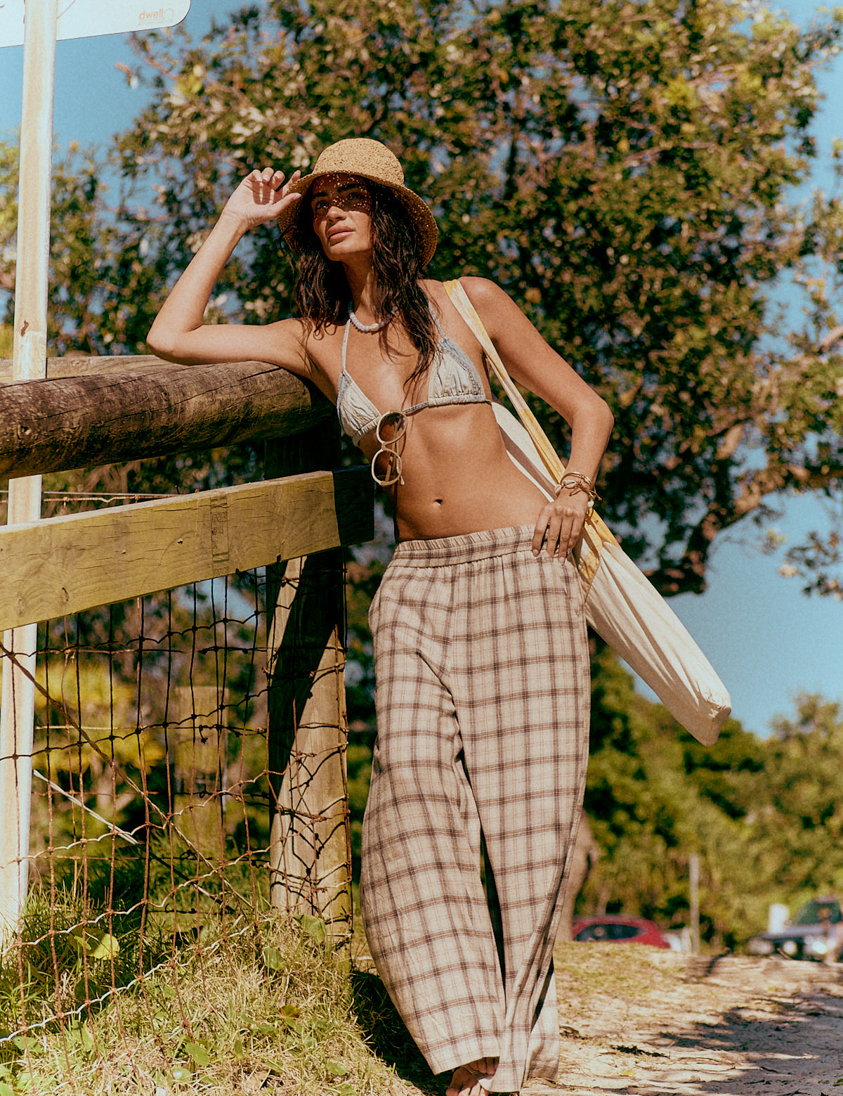 Nashville Stevie Flannel Pant - Stone