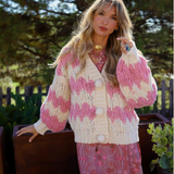 Rose Calm Meadow Cardigan