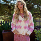 Rose Calm Meadow Cardigan