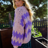Berry Calm Meadow Cardigan