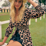 Untamed Print Sabrina Maxi