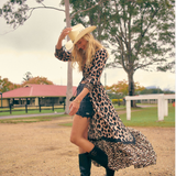 Untamed Print Sabrina Maxi