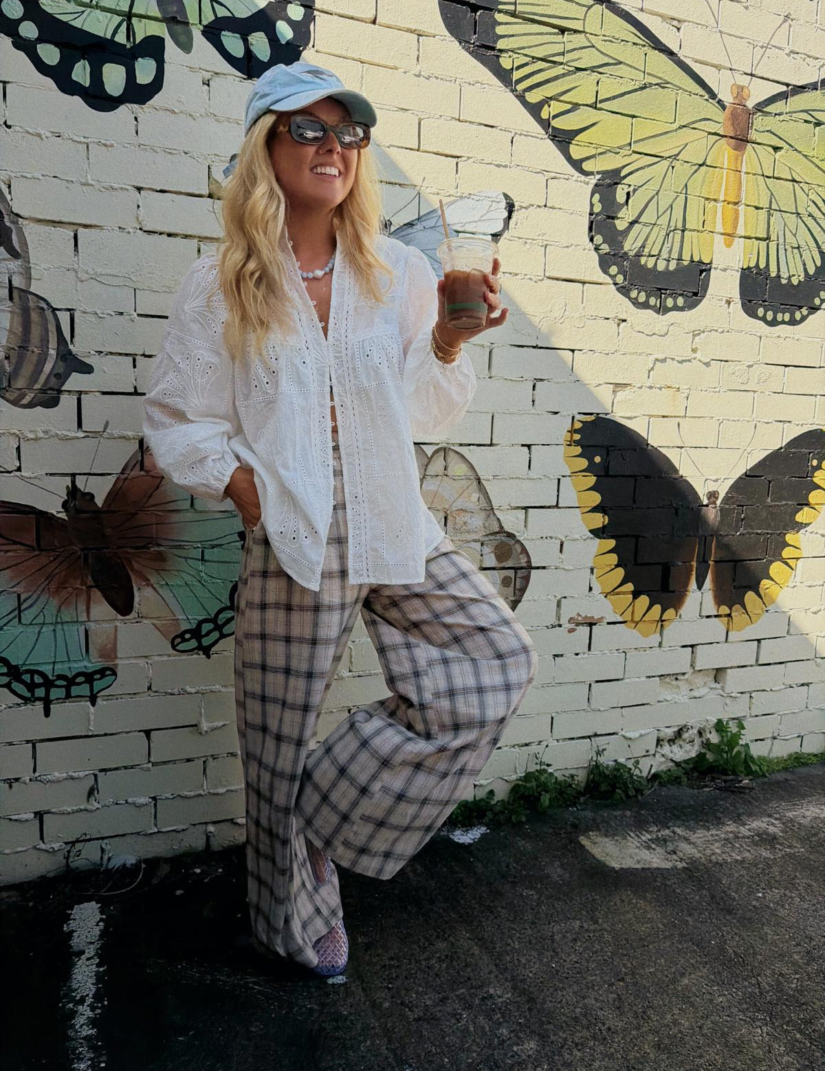 Nashville Stevie Flannel Pant - Stone
