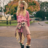 PRE-ORDER - Coffee Run Flannel shirt: Again & Again