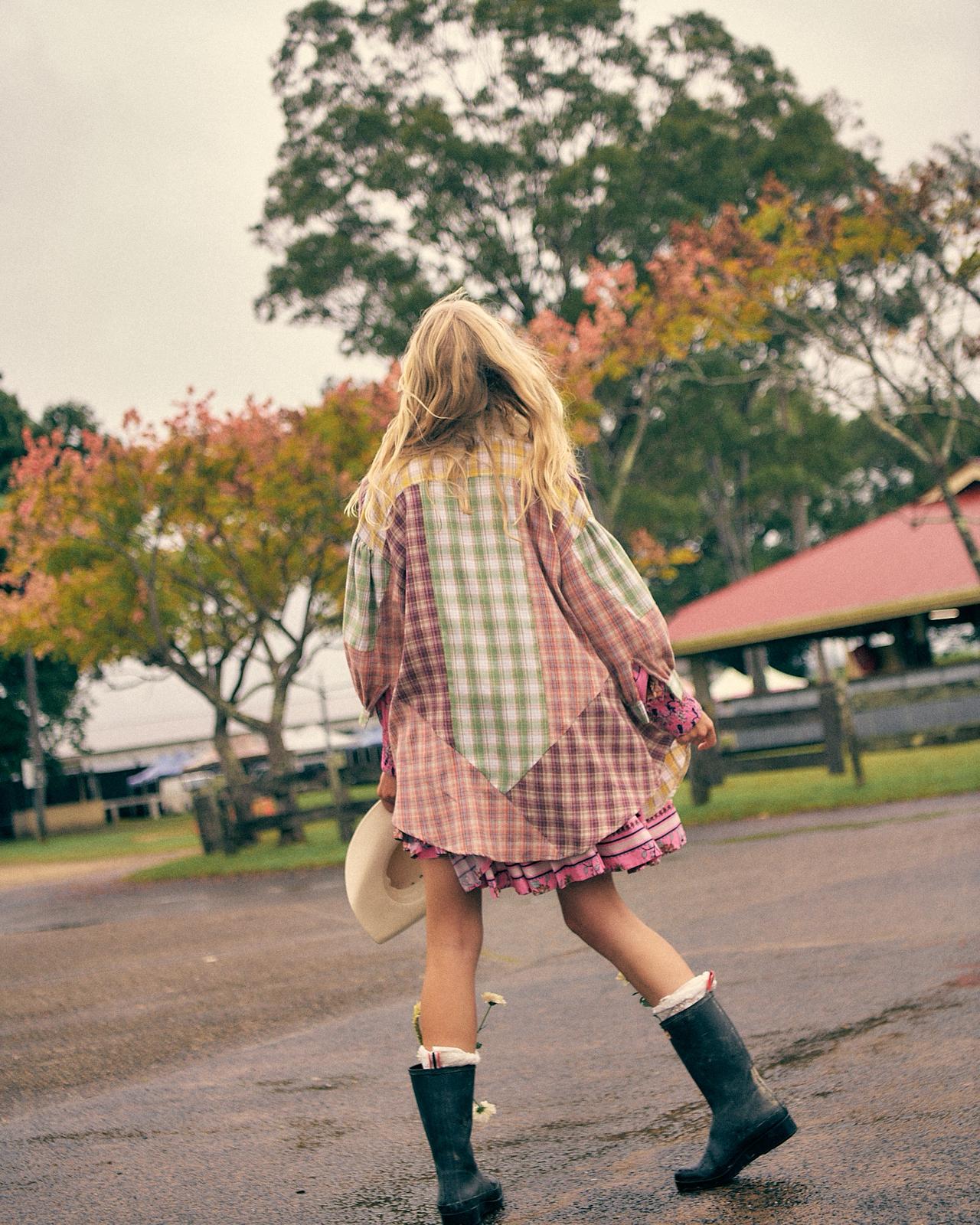 PRE-ORDER - Coffee Run Flannel shirt: Again & Again
