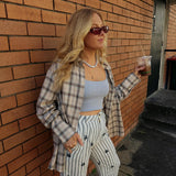 Nashville Canyon Flannel Shirt - STONE